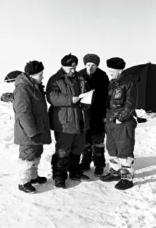 Mainland: North Pole-3 drifting ice station, 1954