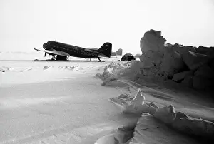 Tents: North Pole-3 drifting ice station, 1954