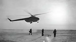 Aerodrome: North Pole-3 drifting ice station, 1954