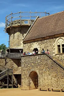 Novo: North Range and Chapel Tower, Chateau de Guedelon