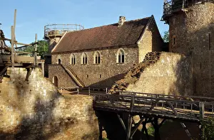 Maitresse: North Range, Chateau de Guedelon, Treigny, Burgundy, France