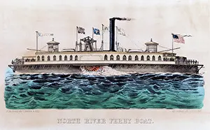 Museum Of The City Of New York: North River Ferry Boat