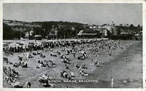 Paignton: North Sands, Paignton, Devon