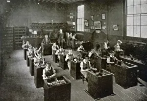 Pauper: North Surrey District School - Shoemakers