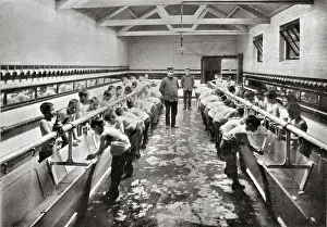 Pauper: North Surrey District School - Washroom