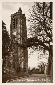 Bourges: The North Tower of the Cathedral of St Etienne of Bourges