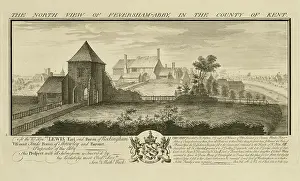 Rockingham: The North View of Feversham-Abbey in the County of Kent