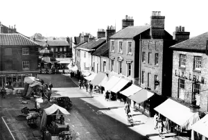 Walsham: North Walsham, Market Place c1955