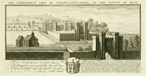 Lullingstone: North West view of Lullingstone Castle, Kent