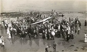 Filey: North Yorkshire, Filey Sands - Bleriot Light Type Monoplane