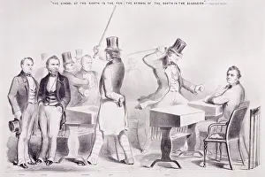 Legislature: A northern depiction of the Preston Brooks