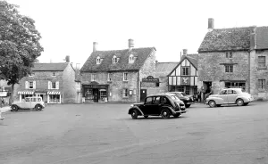 Northleach: Northleach, Market Square c1955
