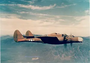 Specifically: Northrop P-61A -the first US type to be specifically de