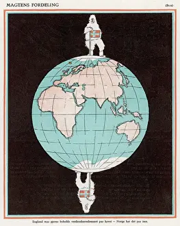 Norwegians: NORWAY/CARTOON VIEW 1919