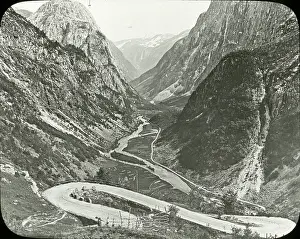 Naerodal: Norway - The Naerodal Valley from below