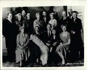 Haakon: Norwegian family group with baby Ingeborg