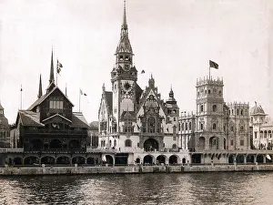 Pavilions: Norwegian, German and Spanish Pavilions