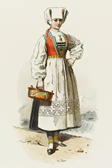 Hardanger: NORWEGIAN WOMAN