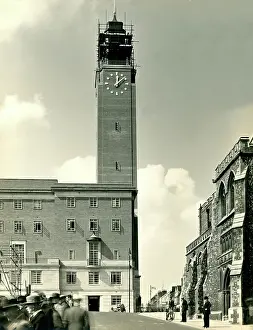 Norwich: Norwich City Hall and Clock-tower
