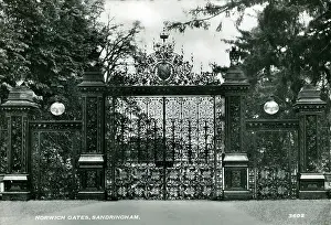 Sandringham: The Norwich Gates, Sandringham, Norfolk