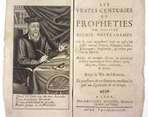 1566: Nostradamus Book