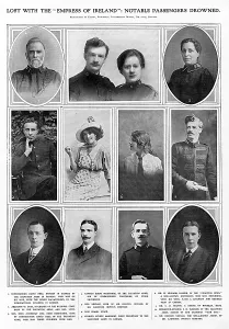 Whatmore: Notable passengers drowned on Empress of Ireland