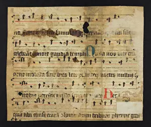 Ucl Library Services Digital Collections: Noted Breviary (Fragment)