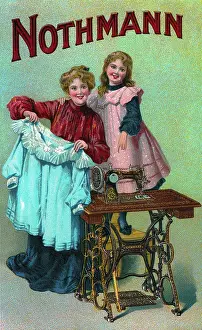 Homemaker: Nothmann sewing machine advert
