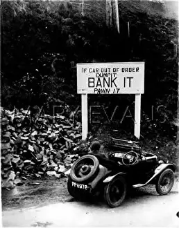Pawn: NOTICE TO MOTORISTS