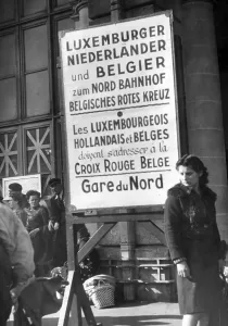 Luxembourg: Notice for refugees from Benelux countries - Gare de l'Est