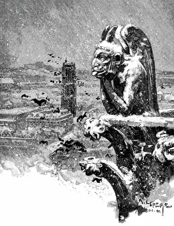 Gargoyle: Notre-Dame de Paris, 1890