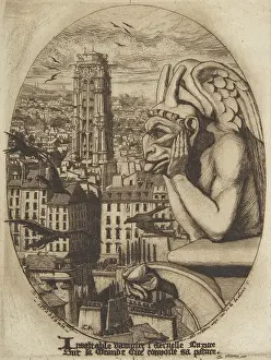 Gargoyle: Notre-Dame de Paris Gargoyle, 1853