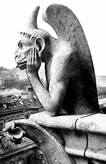 Gargoyle: Notre-Dame de Paris Gargoyle, 1918