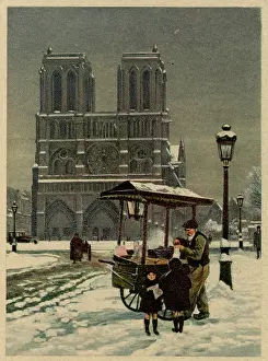 Roast: Notre Dame, Paris, in the snow