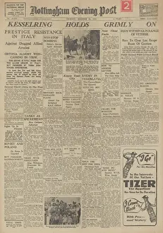 Camino: Nottingham Evening Post - German Army defend Monte Cassino