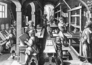 Seventeeth: Nova Reperta, The Invention of Book Printing