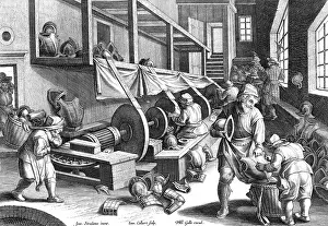 Seventeeth: Nova Reperta, The Invention of the Polishing of Armor