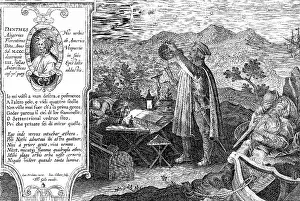 Durante: Nova Reperta, Vespucci Discovering the Southern Cross