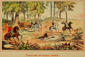 Gunfights: In November 1879, Jesse James was shot in ?