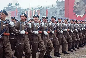 53rd: November the 7th parade in Red Square, 1970
