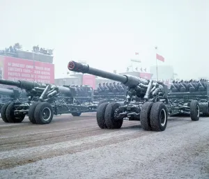 53rd: November the 7th parade in Red Square, 1970