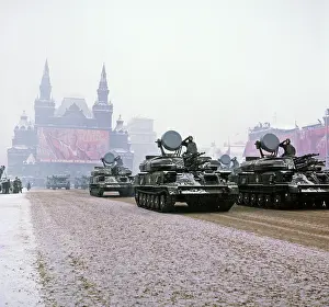 53rd: November the 7th parade in Red Square, 1970