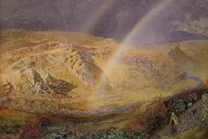 Rainbows: A November Rainbow, Dolwyddelan Valley, November 11, 1866, 1