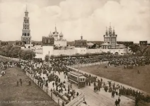 Belltower: Novodevichy Convent, Moscow, Russia