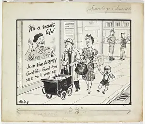 Recruiting: Now, Bert! FORGET IT!, 1945 (c)