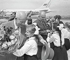 Khrushchev: N.S. Khrushchev visiting Bulgaria