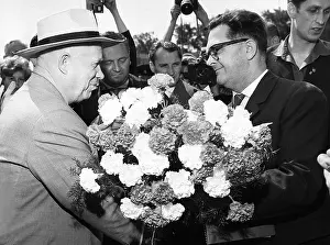 Egorov: N.S. Khrushchev visiting GDR