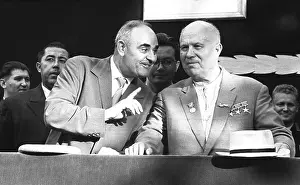 Gheorghe: N.S. Khrushchev visiting Romania