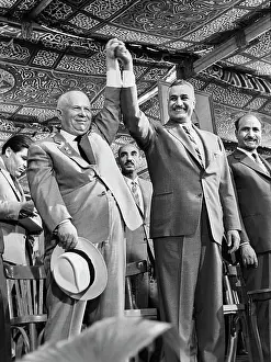 Hussein: N.S. Khrushchev visits UAR