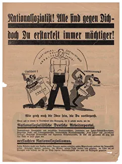 Leaflet: NSDAP Election Flyer: Leipzig - Side 1